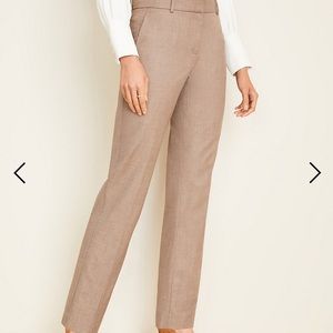 Ann Taylor Straight Pant in Melange